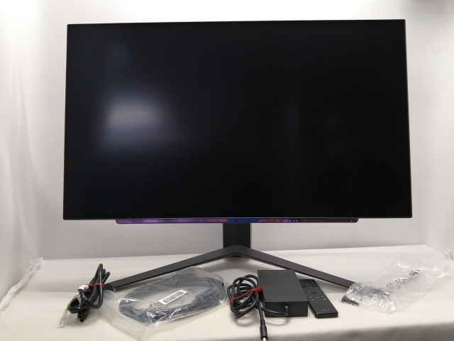 【中古】LG電子 UltraGear 27GR95QE-B [26.5インチ/2560x1440/OLED/非光沢/DP/HDMI/240Hz/0.03ms/GtoG/G-SYNC](2023)【立川フロム中武】保証期間１週間_2