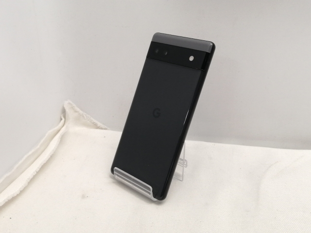 【中古】Google SoftBank 【SIMフリー】 Pixel 6a チャコール 6GB 128GB GB17L【札幌】保証期間１ヶ月【ランクB】