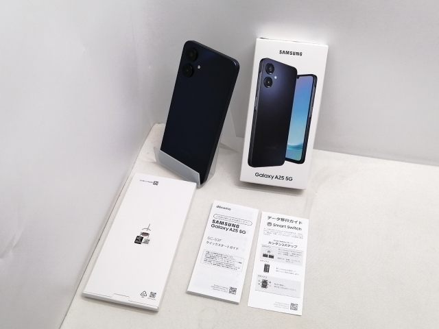 【中古】SAMSUNG docomo 【SIMフリー】 Galaxy A25 5G ブラック 4GB 64GB SC-53F【仙台駅東口】保証期間１ヶ月【ランクA】_3