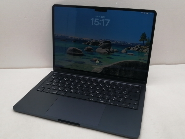 【中古】Apple MacBook Air 13インチ CTO (M2,2022) ミッドナイト M2(CPU:8C/GPU:10C)/16G/256G/30W AC【仙台イービーンズ】保証期間１ヶ月【ランクB】