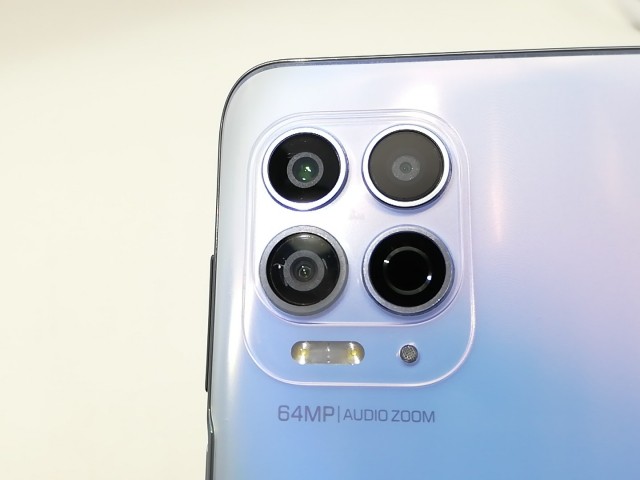 【中古】MOTOROLA 国内版 【SIMフリー】 moto g100 イリディセントスカイ 8GB 128GB PAM80029JP【仙台駅東口】保証期間１ヶ月【ランクB】