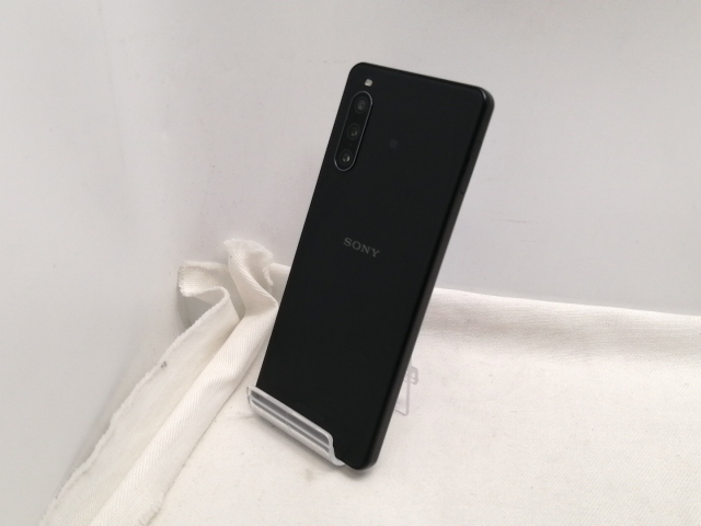【中古】SONY SoftBank 【SIMフリー】 Xperia 10 IV ブラック 6GB 128GB A202SO【仙台駅東口】保証期間１ヶ月【ランクC】