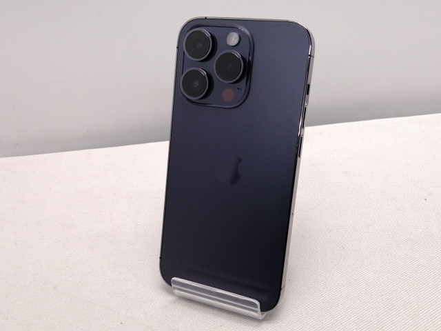 【中古】Apple 国内版 【SIMフリー】 iPhone 14 Pro 128GB ディープパープル MQ0F3J/A【仙台駅東口】保証期間１ヶ月【ランクB】 50,988円