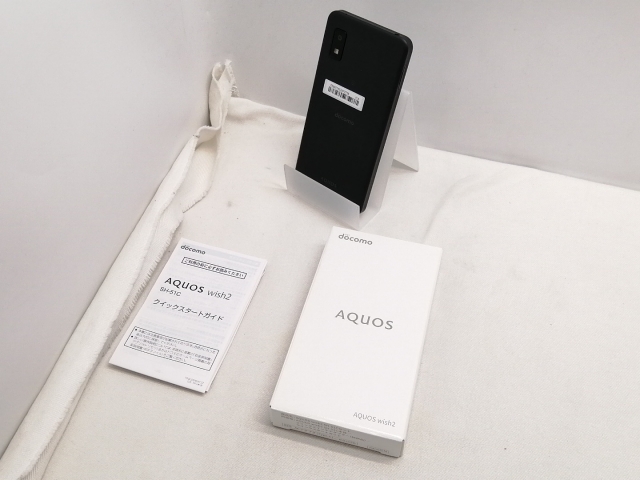 【中古】SHARP docomo 【SIMフリー】 AQUOS wish2 チャコール 4GB 64GB SH-51C【町田】保証期間１ヶ月【ランクA】_2