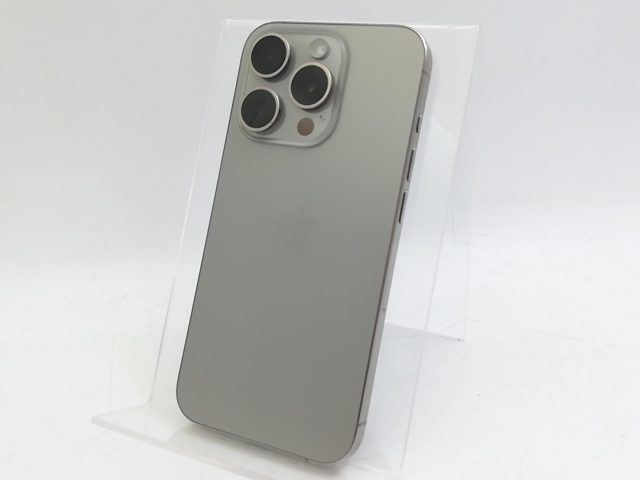 中古】Apple 国内版 【SIMフリー】 iPhone 15 Pro 128GB ナチュラル 