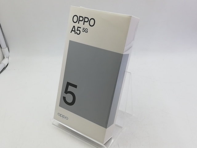 【未使用】Oppo UQmobile 【SIMフリー】 OPPO A5 5G 4GB 128GB グリーン OPG06【大宮東口】保証期間３ヶ月_1