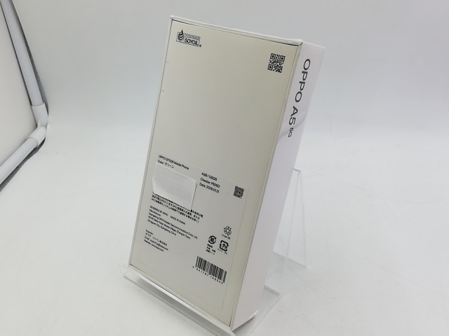 【未使用】Oppo UQmobile 【SIMフリー】 OPPO A5 5G 4GB 128GB グリーン OPG06【大宮東口】保証期間３ヶ月_2