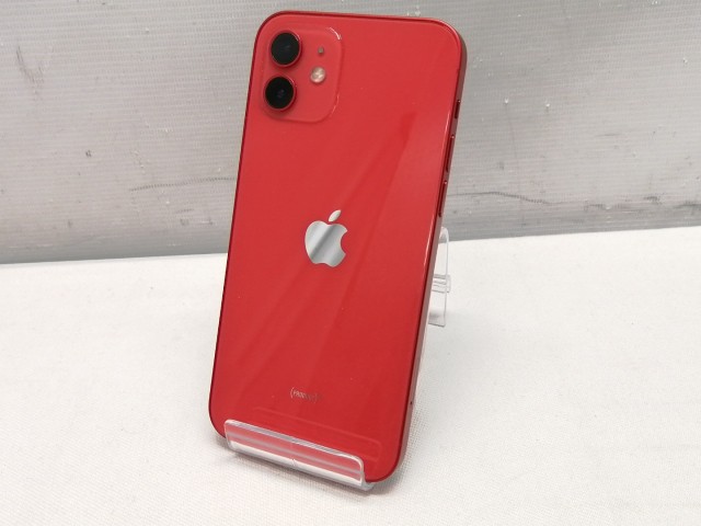 【中古】【赤ロム保証あり】Apple SoftBank 【SIMロック解除済み】 iPhone 12 64GB (PRODUCT)RED MGHQ3J/A【仙台駅東口】保証期間１ヶ月