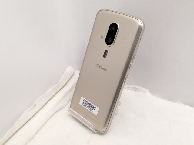【中古】FCNT docomo 【SIMフリー】 らくらくスマートフォン ゴールド 4GB 128GB F-53E【仙台駅東口】保証期間１ヶ月【ランクB】