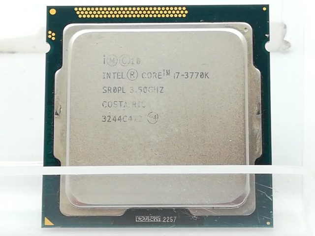 中古】Intel Core i7-3770K (3.5GHz/TB:3.9GHz) bulk LGA1155/4C