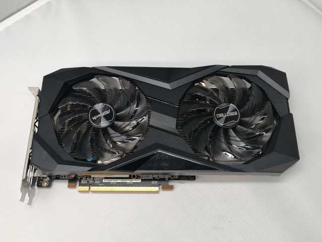 【中古】ASRock Radeon RX 6600 Challenger D 8GB （RX6600 CLD 8G）RX6600/8GB(GDDR6)【仙台イービーンズ】保証期間１週間