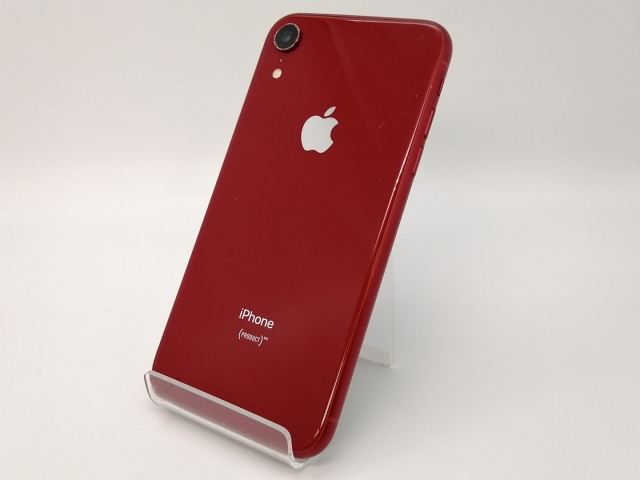【中古】Apple 国内版 【SIMフリー】 iPhone XR 64GB (PRODUCT)RED MT062J/A【三宮センター】保証期間１ヶ月【ランクC】