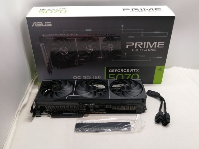 【中古】ASUS PRIME-RTX5070-O12G RTX5070/12GB(GDDR7)【仙台駅東口】保証期間１週間_8