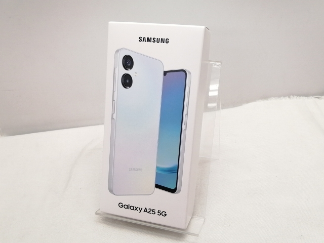 【未使用】SAMSUNG 楽天モバイル 【SIMフリー】 Galaxy A25 5G ライトブルー 4GB 64GB【仙台駅東口】保証期間３ヶ月