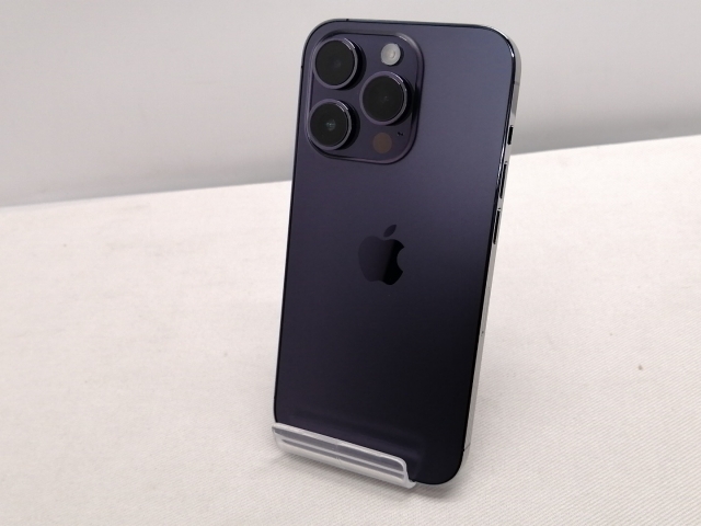 中古】Apple 国内版 【SIMフリー】 iPhone 14 Pro 256GB ディープ 