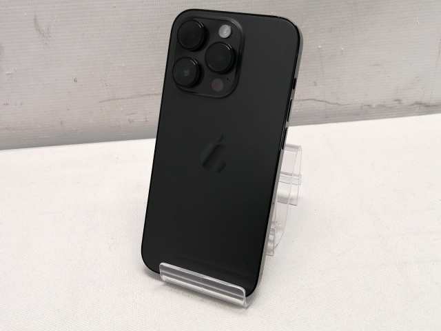 【中古】Apple 国内版 【SIMフリー】 iPhone 14 Pro 256GB スペースブラック MQ0Q3J/A【仙台駅東口】保証期間１ヶ月【ランクA】