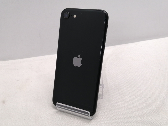 【中古】Apple au 【SIMロック解除済み】 iPhone SE（第2世代） 64GB ブラック MHGP3J/A（後期型番）【仙台イービーンズ】保証期間１ヶ月【ランクB】