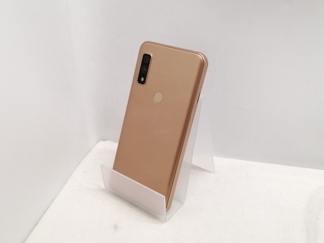 【中古】Fujitsu au 【SIMフリー】 arrows We ローズゴールド 4GB 64GB FCG01【仙台駅東口】保証期間１ヶ月【ランクB】