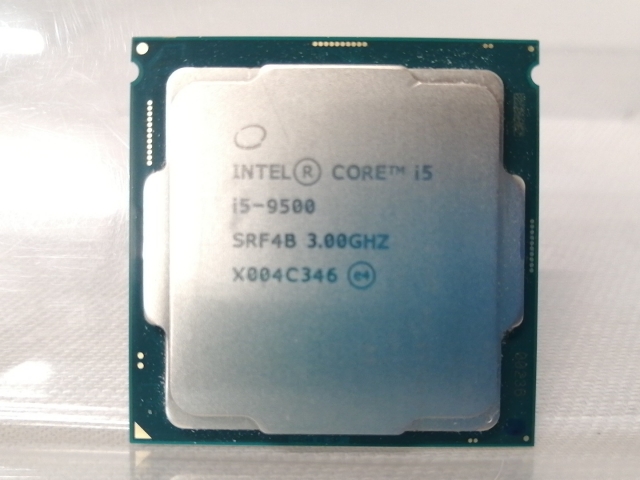Core Intel i5-9500 CPU SRF4B 3.00GHz 中古Intel Processor Desktop