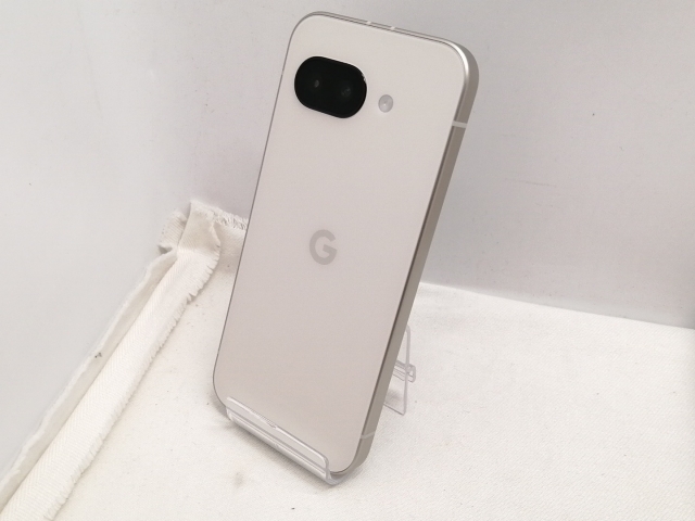 【中古】Google au 【SIMフリー】 Pixel 9a ポーセリン 8GB 128GB【仙台駅東口】保証期間１ヶ月【ランクA】