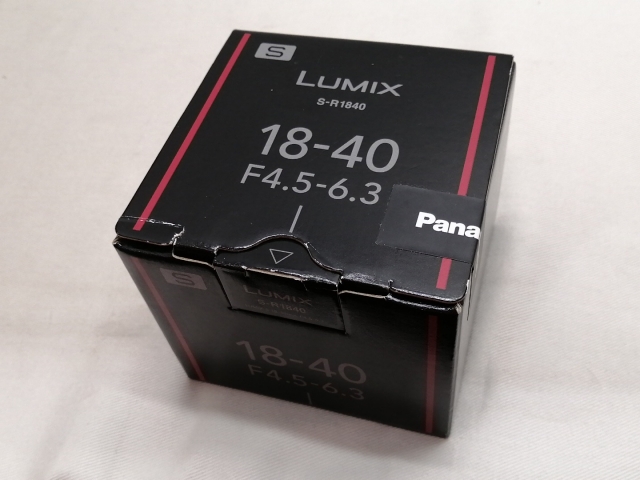 【未使用】Panasonic LUMIX S 18-40mm F4.5-6.3 (S-R1840) (Lマウント(SL))【仙台駅東口】保証期間３ヶ月