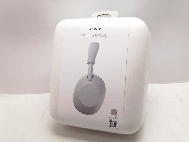 未使用】SONY WH-1000XM6 [プラチナシルバー]【仙台駅東口】保証期間1 