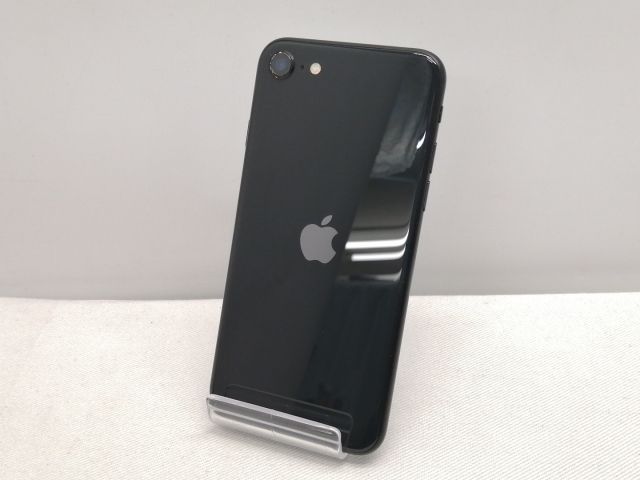 【中古】Apple au 【SIMロック解除済み】 iPhone SE（第2世代） 64GB ブラック MHGP3J/A（後期型番）【仙台イービーンズ】保証期間１ヶ月【ランクC】
