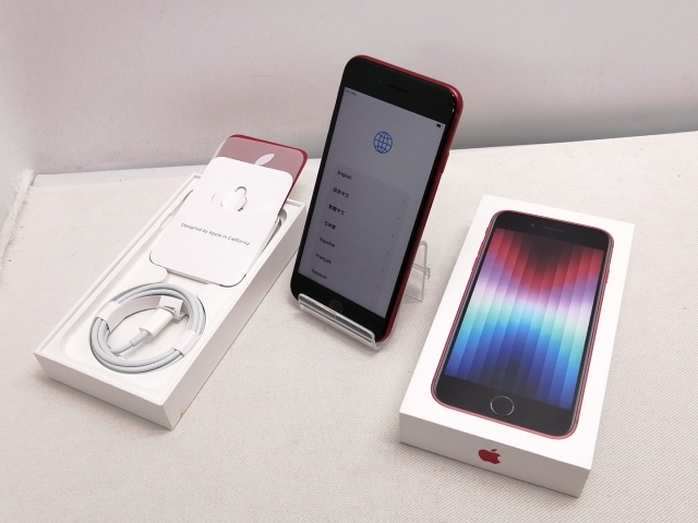 中古】Apple docomo 【SIMフリー】 iPhone SE（第3世代） 64GB