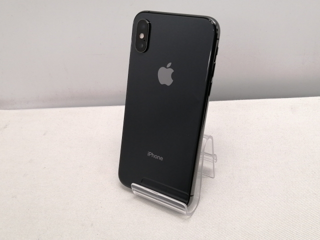 【中古】Apple docomo 【SIMロック解除済み】 iPhone XS 256GB スペースグレイ MTE02J/A【仙台イービーンズ】保証期間１ヶ月【ランクA】