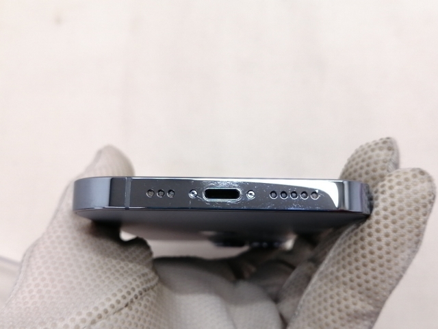 【中古】Apple au 【SIMフリー】 iPhone 13 Pro 256GB シエラブルー MLUU3J/A【仙台駅東口】保証期間１ヶ月【ランクB】
