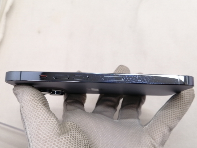 【中古】Apple au 【SIMフリー】 iPhone 13 Pro 256GB シエラブルー MLUU3J/A【仙台駅東口】保証期間１ヶ月【ランクB】