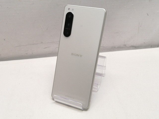 【中古】SONY SoftBank 【SIMフリー】 Xperia 5 IV 8GB 128GB A204SO エクリュホワイト【仙台駅東口】保証期間１ヶ月【ランクB】