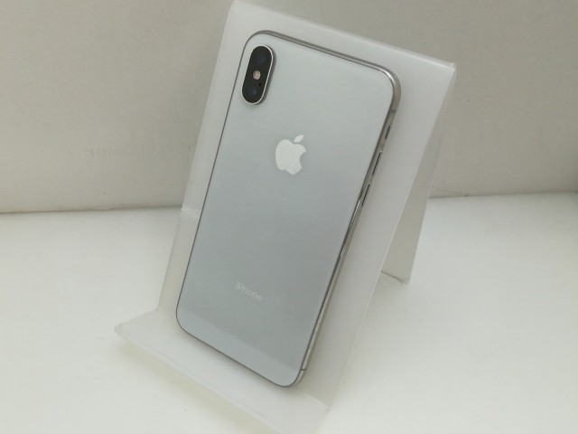 APPLE 〔中古〕iPhone X 256GB シルバー MQC22J/A au端末 SIM