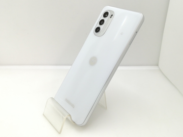 MOTOROLA moto g52j 5G パールホワイト 中古】MOTOROLA 国内版 【SIM