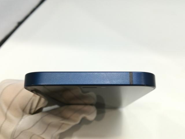 【中古】Apple 国内版 【SIMフリー】 iPhone 12 128GB ブルー MGHX3J/A【浜松駅前】保証期間１ヶ月【ランクC】