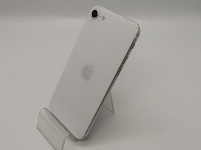 【中古】Apple docomo 【SIMロック解除済み】 iPhone SE（第2世代） 64GB ホワイト MHGQ3J/A（後期型番）【大須アメ横】保証期間１ヶ月【ランクB】