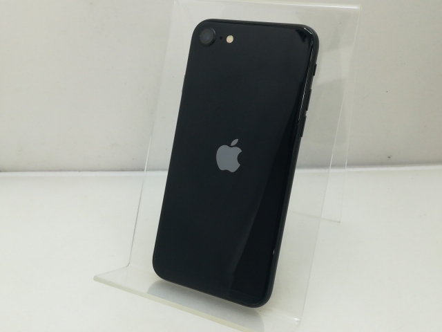 【中古】Apple 国内版 【SIMフリー】 iPhone SE（第3世代） 64GB ミッドナイト MMYC3J/A【大須】保証期間１ヶ月【ランクB】