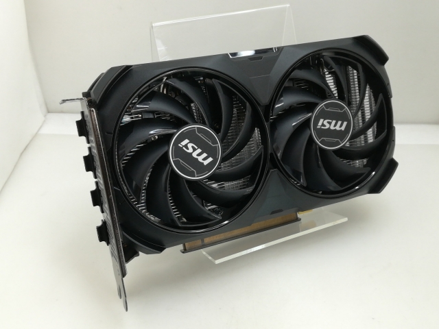 【中古】MSI GeForce RTX 4060 Ti VENTUS 2X BLACK 8G OC RTX4060Ti/8GB (GDDR6)【大須】保証期間１週間