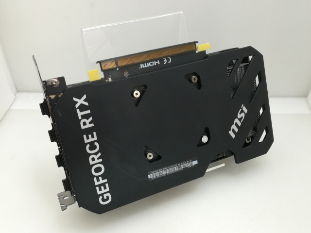 【中古】MSI GeForce RTX 4060 Ti VENTUS 2X BLACK 8G OC RTX4060Ti/8GB (GDDR6)【大須】保証期間１週間_1