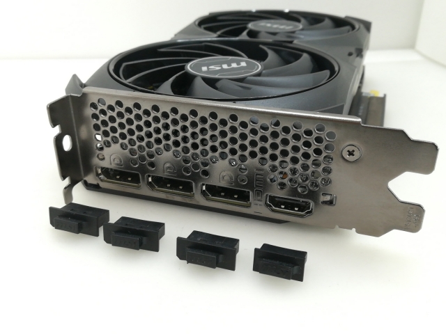 【中古】MSI GeForce RTX 4060 Ti VENTUS 2X BLACK 8G OC RTX4060Ti/8GB (GDDR6)【大須】保証期間１週間_4