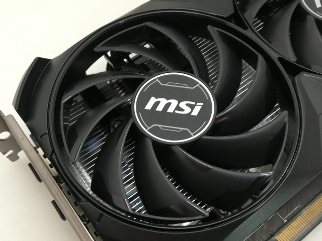 【中古】MSI GeForce RTX 4060 Ti VENTUS 2X BLACK 8G OC RTX4060Ti/8GB (GDDR6)【大須】保証期間１週間_5