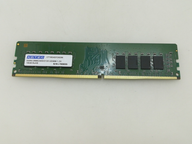 【中古】DDR4 16GB PC4-21300(DDR4-2666)【デスクトップPC用】【大須】保証期間１週間