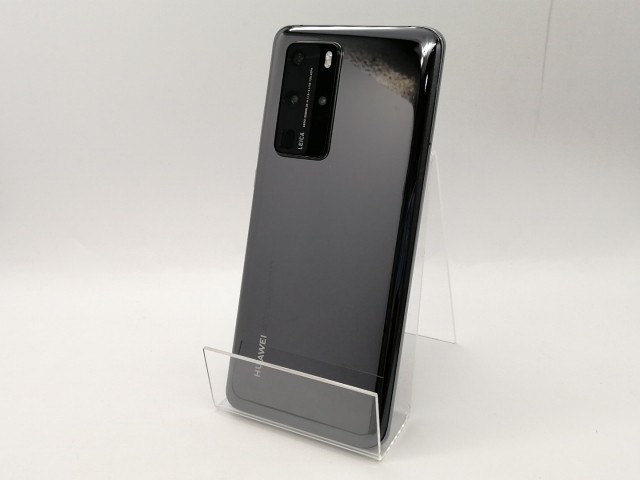 【中古】Huawei 国内版 【SIMフリー】 HUAWEI P40 Pro 5G ブラック 8GB 256GB ELS-NX9【OSU301】保証期間１ヶ月【ランクC】