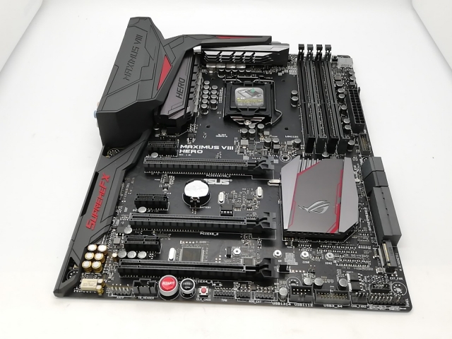 【中古】ASUS MAXIMUS VIII HERO Z170/LGA1151(DDR4)/M.2/SATA Express/USB 3.1(Type-A,C)/ATX 【アリオ倉敷】保証期間１週間