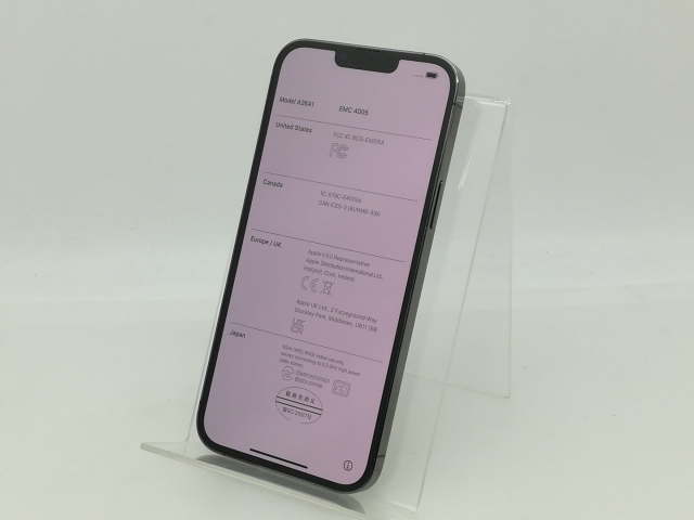 【中古】Apple 国内版 【SIMフリー】 iPhone 13 Pro Max 1TB グラファイト MLKG3J/A【大須】保証期間１ヶ月【ランクC】_1