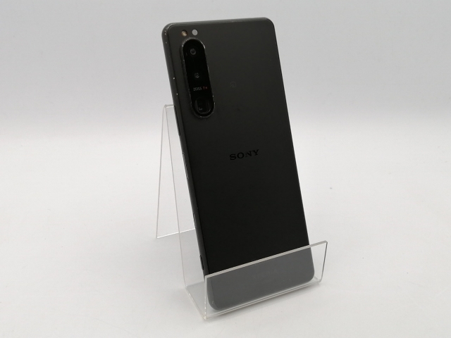 【中古】【赤ロム保証あり】SONY docomo 【SIMフリー】 Xperia 5 III フロストブラック 8GB 128GB SO-53B【ECセンター】保証期間１ヶ月【ランクC】