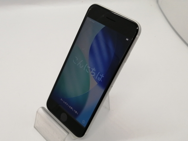 【中古】Apple docomo 【SIMロック解除済み】 iPhone SE（第2世代） 64GB ホワイト MHGQ3J/A（後期型番）【大須アメ横】保証期間１ヶ月【ランクC】_1