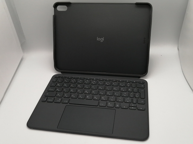 【中古】Logicool COMBO TOUCH iPad Air 11インチ(M2)用 iK1178GRA [オックスフォードグレー/日本語]【大須アメ横】保証期間１週間