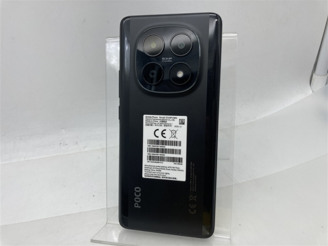【中古】Xiaomi 海外版【SIMフリー】 POCO M8 5G ブラック 8GB 256GB【大須】保証期間１ヶ月【ランクA】