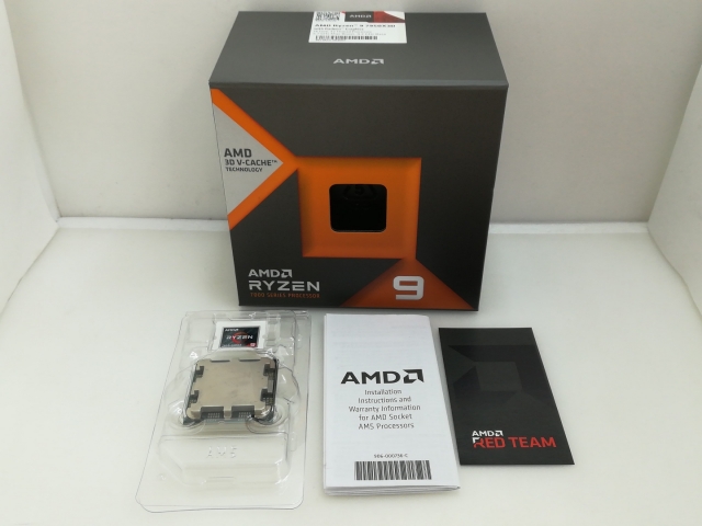 【中古】AMD Ryzen 9 7950X3D (4.2GHz/TC:5.7GHz) BOX AM5/16C/32T/L3 128MB/Radeon Graphics/TDP 120W【大須】保証期間１週間_2
